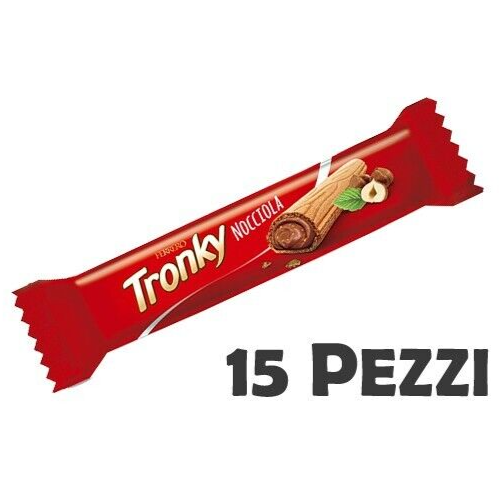 Kinder TRONKY 15 pezzi Cioccolato Nocciolato Ferrero Chocolat Snack SPED. GRATIS