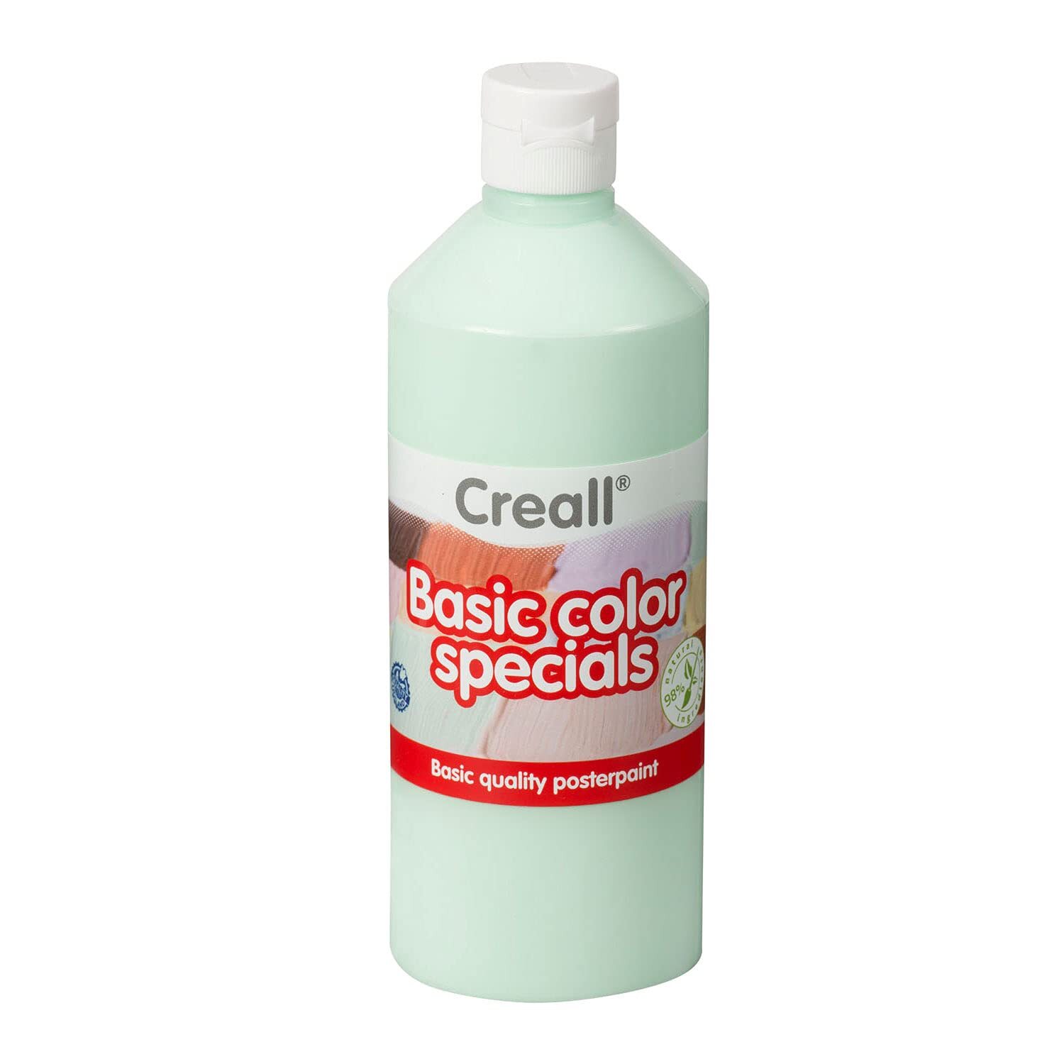 Creall Havo30097 500 ml 30 Pastel Green Havo Basic Color Poster Paint Bottle