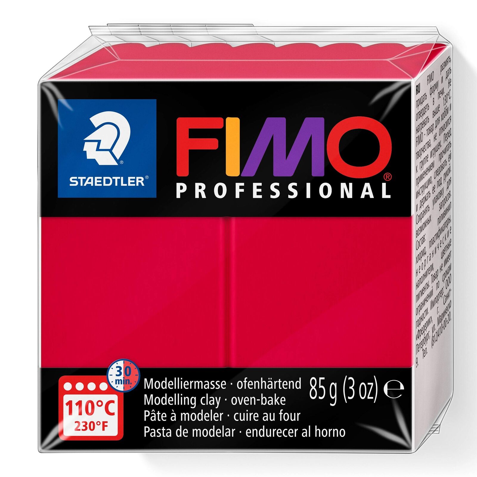 STAEDTLER 8004-29 FIMO Professional Oven-Hardening Polymer Modelling Clay, 85g -