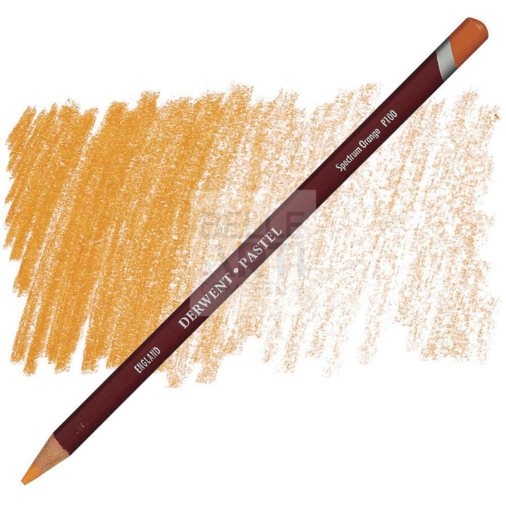 MATITA A PASTELLO SECCO SERIE " PASTEL " DERWENT P100 SPECTRUM ORANGE