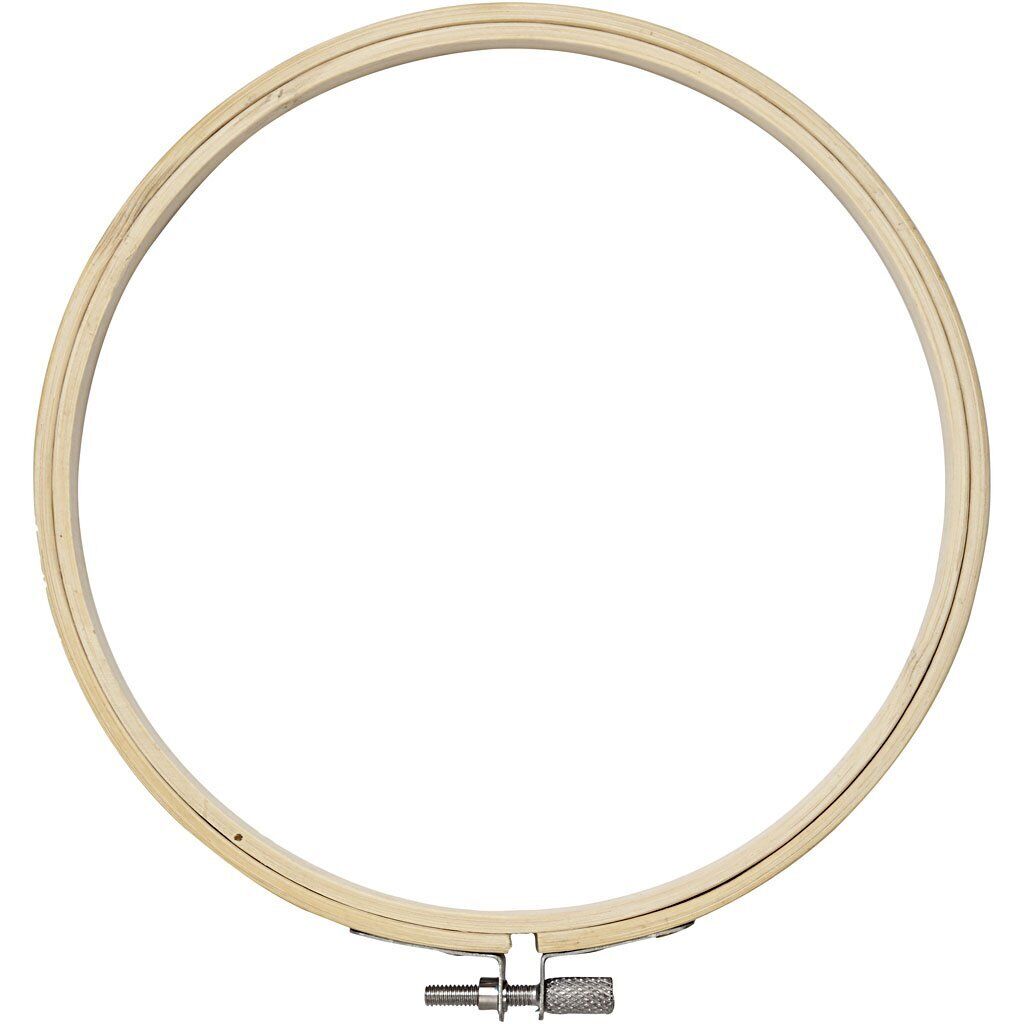 Embroidery Frame, D: 15 cm, 1pc