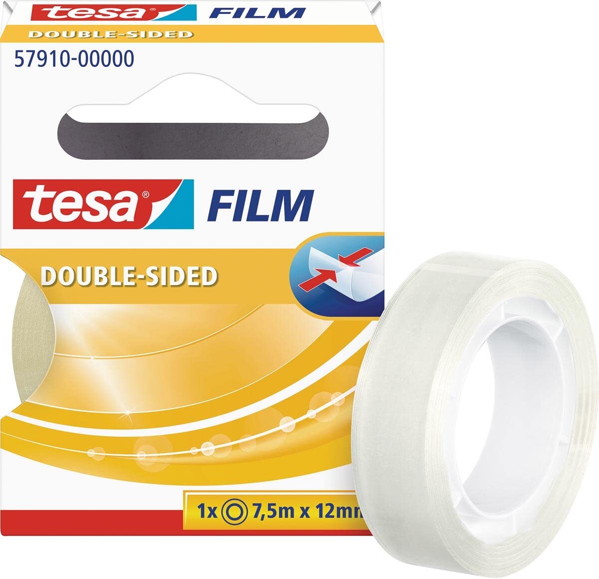 Tesa 57910 Special Double Sided Adhesive Tape – 1 Roll (S)