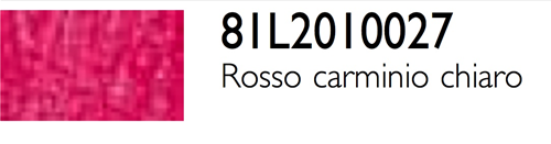 Rosso Carminio Chiaro Ly R Aquarell Matita colorata