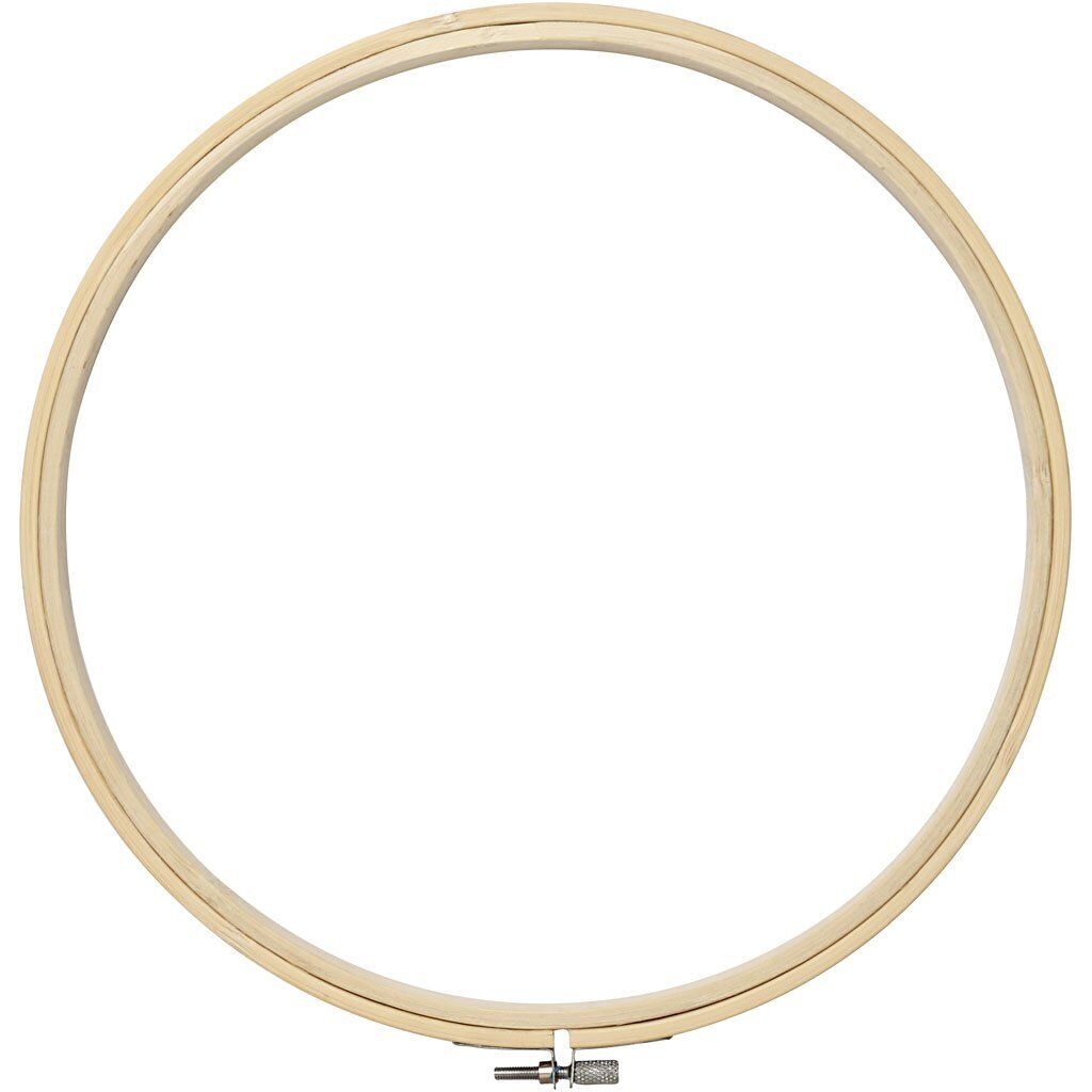Embroidery Frame, D: 25 cm, 1pc