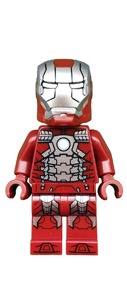 IRON MAN minifig MARK 5 divided from set LEGO 76125 MARVEL - brand new & genuine