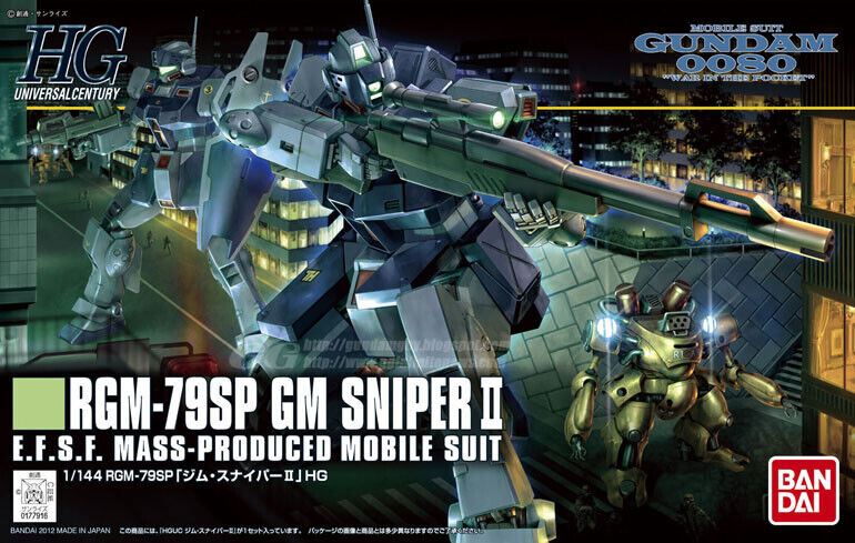 Bandai Gunpla High Grade HGUC 1/144 GM Sniper II