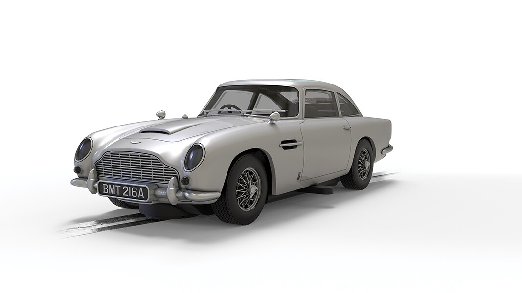007 James Bond Aston Martin Db5 - Goldfinger Slot Car Model SCALEXTRIC