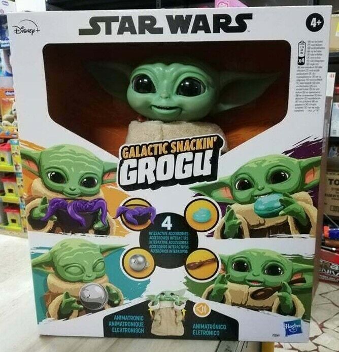 STAR WARS GALACTIC SNACKIN' GROGU ANIMATRONIC INTERATTIVO THE CHILD YODA