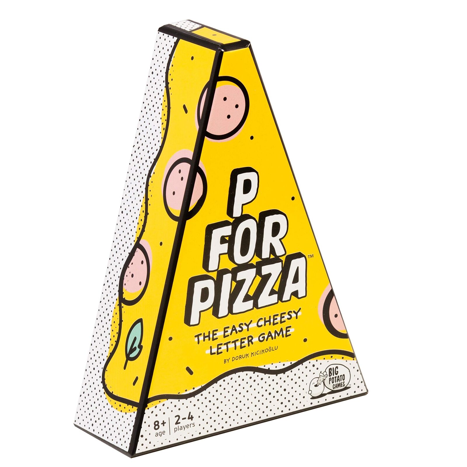 Big Potato P for Pizza: Build a Giant Pizza Slice Before Anyone Else Family Word
