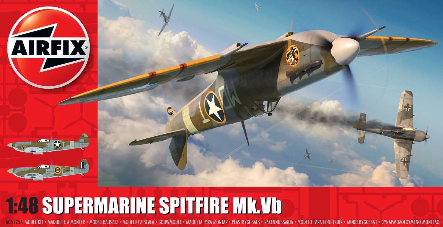 Supermarine Spitfire Mk.vb 1:48 Plastic Model Kit AIRFIX