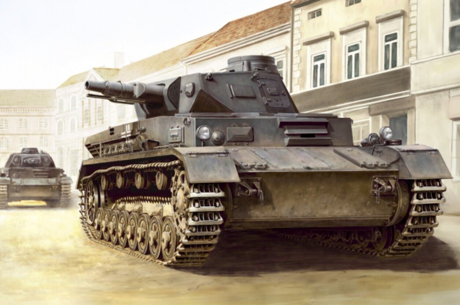 Hobby Boss GERMAN PANZERKAMPFWAGEN IV AUSF C Kit montaggio 1/35 - 80130