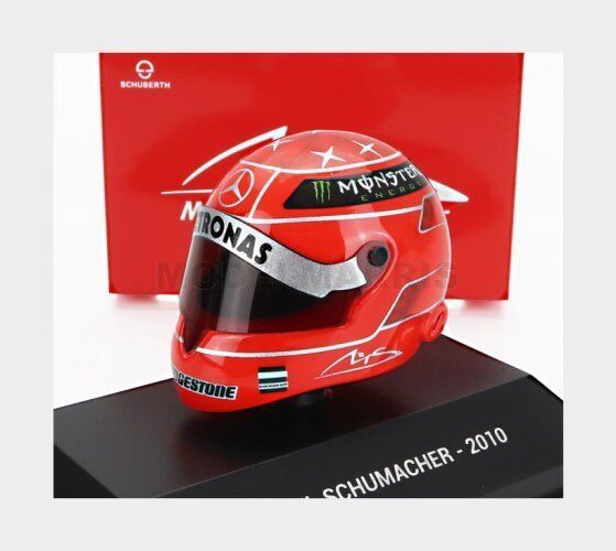 MINI HELMET MS-MH-8-2010 SCHUBERTH HELMET - F1 CASCO HELMET MGPW01 MERCEDES GP S