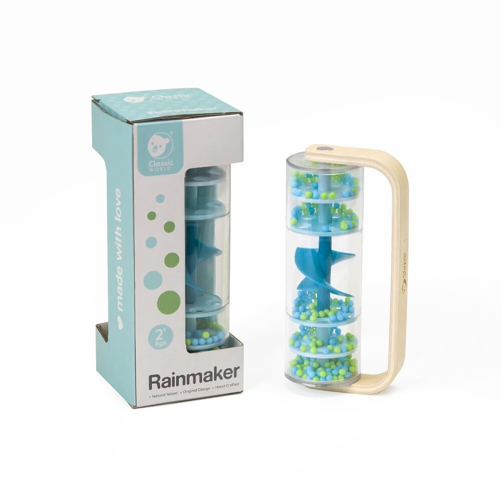 Classic World Rainmaker - Rainmaker Baby Toy - Baby Sensory Toys - Auditory Inst