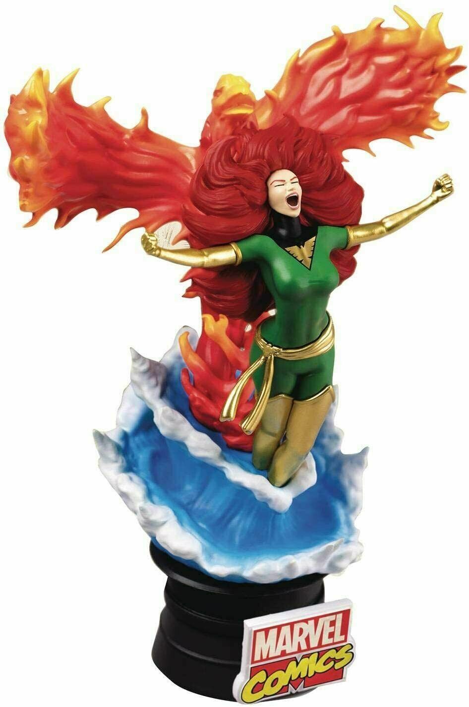 Phoenix Diorama Stage 020. D-Stage PVC 15 cm Action Figure Marvel Comics Gd05