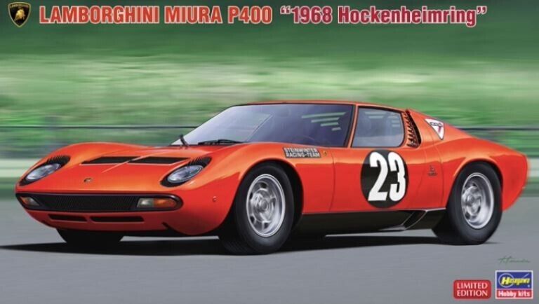 Hasegawa - Lamborghini Miura P400 1968 1/24