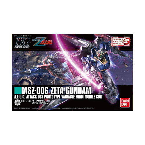 Bandai HG Universal Century MSZ-006 Zeta Gundam (Revive Ver.) 1/144