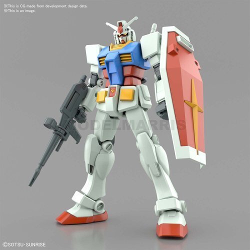 BANDAI 78417 EG Gundam RX-78-2 Full Weapon Set
