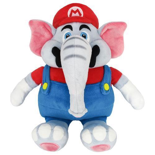 Peluche: Super Mario Wonder: Mario Elephant 27cm