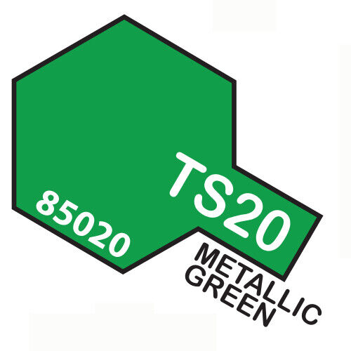 Vernice Spray Per Plastica 100 Ml. Metallic Green Ts20 TAMIYA