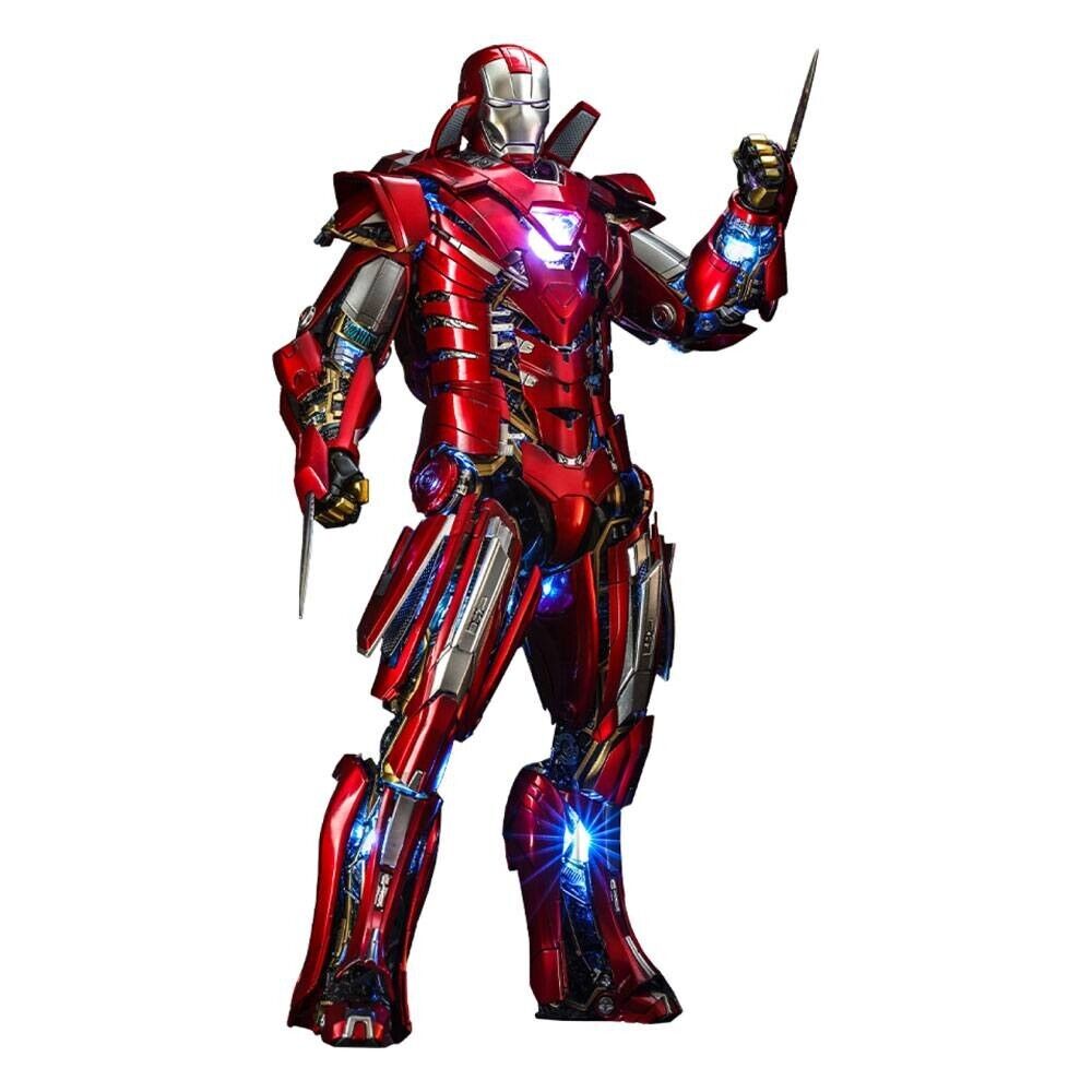 Iron Man 3 MMS618D43 Silver Centurion Armor Suit Up Version DieCast 1/6 32 cm Ho