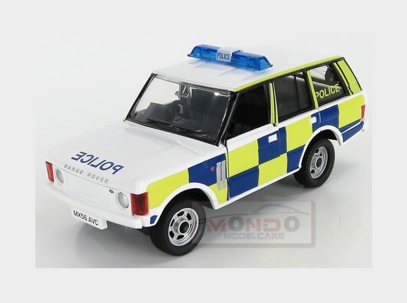 1:36 CORGI Land Rover Range Rover Police 1971 Blue Yellow GS82801