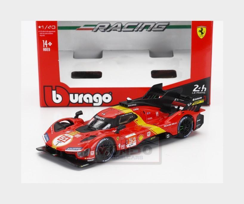 1:43 BURAGO Ferrari 499P #51 Winner Le Mans 2023 Calado Giovinazzi BU36322-51