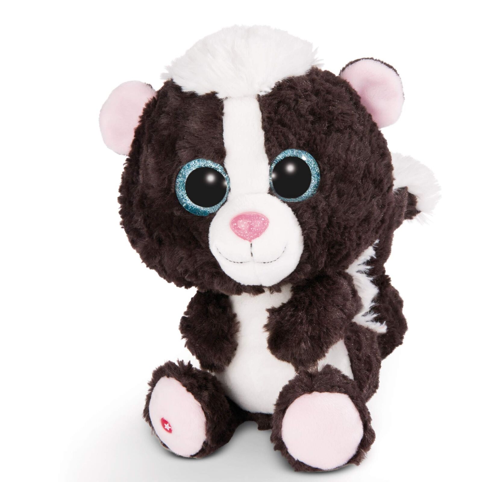NICI 45570 Marvel GLUBSCHIS Cuddly Toy Skunk Suppi 25cm, Pink, 25 cm 25 cm Skunk