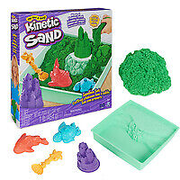 Spin Master Kinetic Sand Sandbox Set grün 454 Gramm Grün Grün Other Toys 6067479
