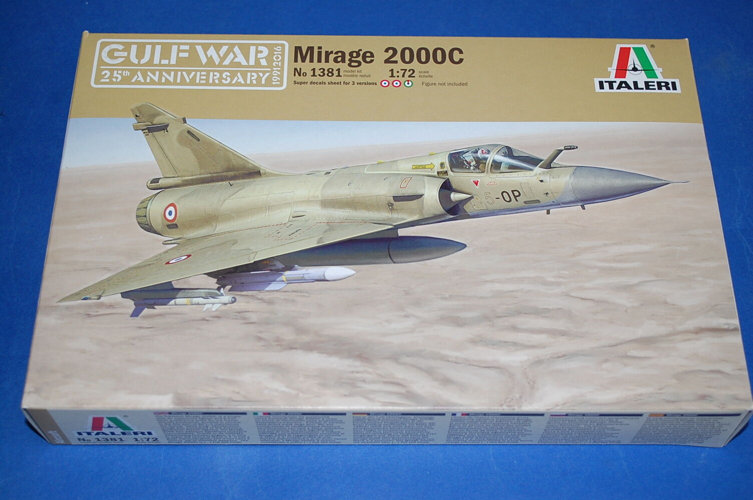 Italeri 1381 - Mirage 2000C  Gulf War 25th Anniversary   scala 1/72
