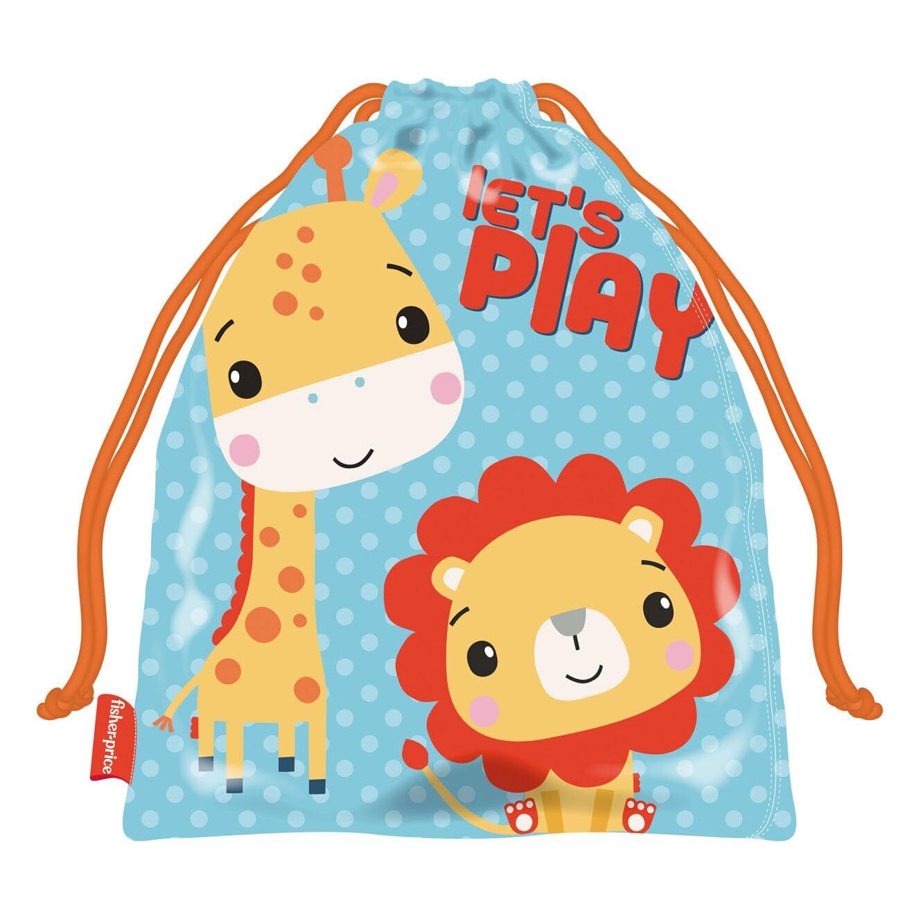 ARDITEX FP14603 Snack Bag 26.5 x 21.5 cm by Mattel-Fisher-Price, Fisher-Price, M