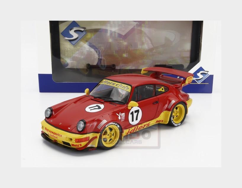 1:18 SOLIDO Porsche 911 964 Rwb #17 Body Kit Maty'S Idlers Racing 1994 SL1807509