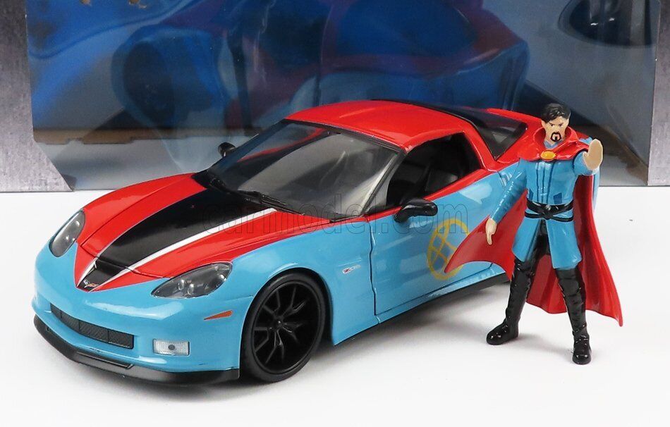 1/24 JADA - CHEVROLET - CORVETTE Z06 2015 WITH DOCTOR STRANGE FIGURE 253225024