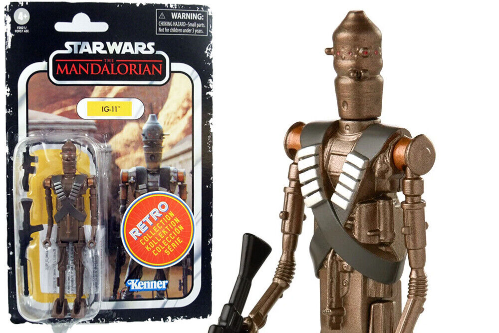 Star Wars The Mandalorian Retro Collection IG-11 Action Figure HASBRO