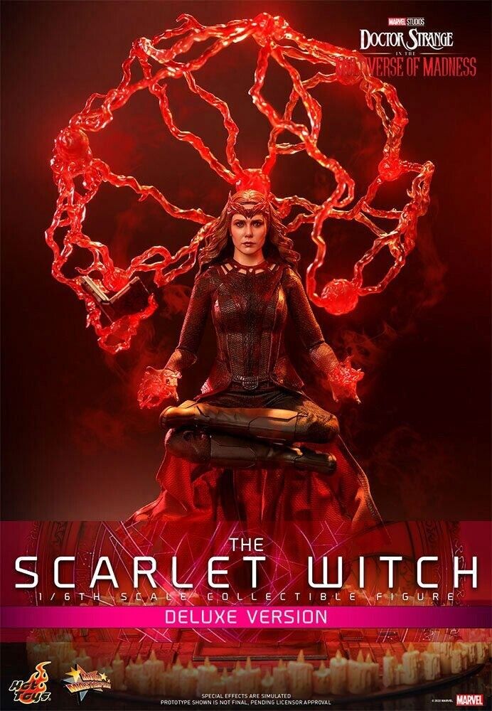 Hot Toys 1/6 Doctor Strange Multiverse Madness The Scarlet Witch Deluxe MMS653