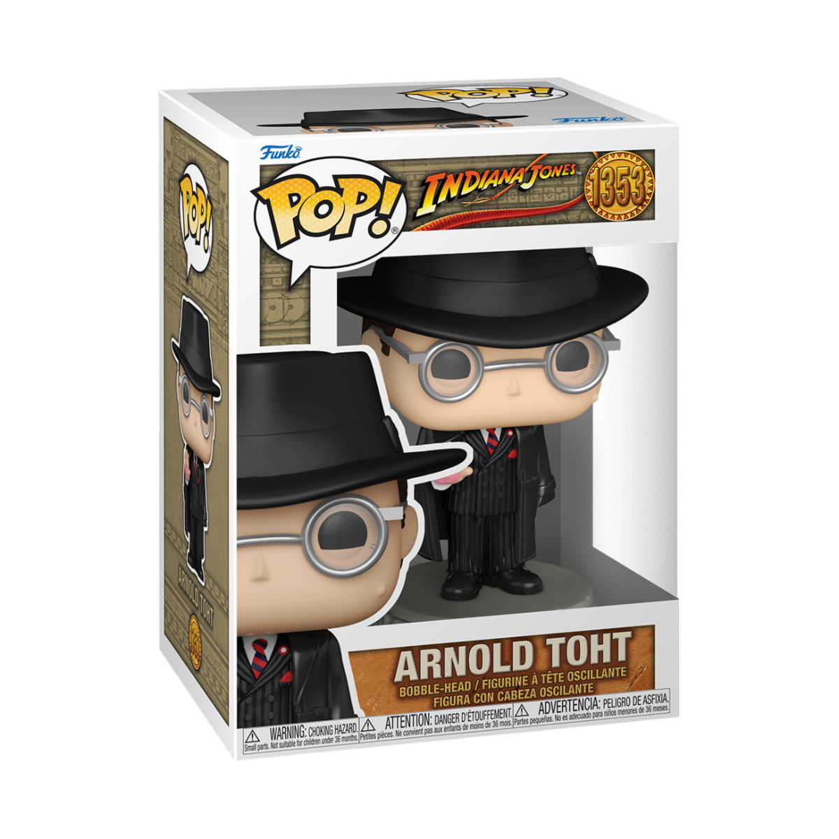 Movies POP! Raiders of the Lost Ark - Vinyl Figure Arnold Toht 9 cm