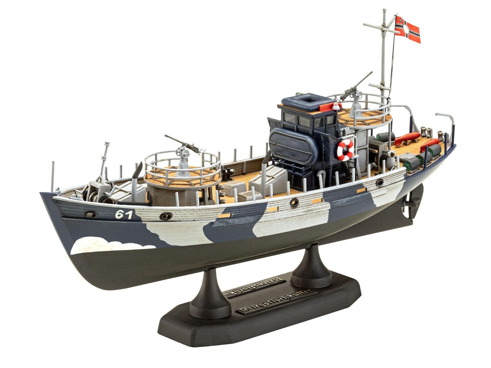 REVELL, Trawler KFK da assemblare e dipingere, 1/144,  REV05242