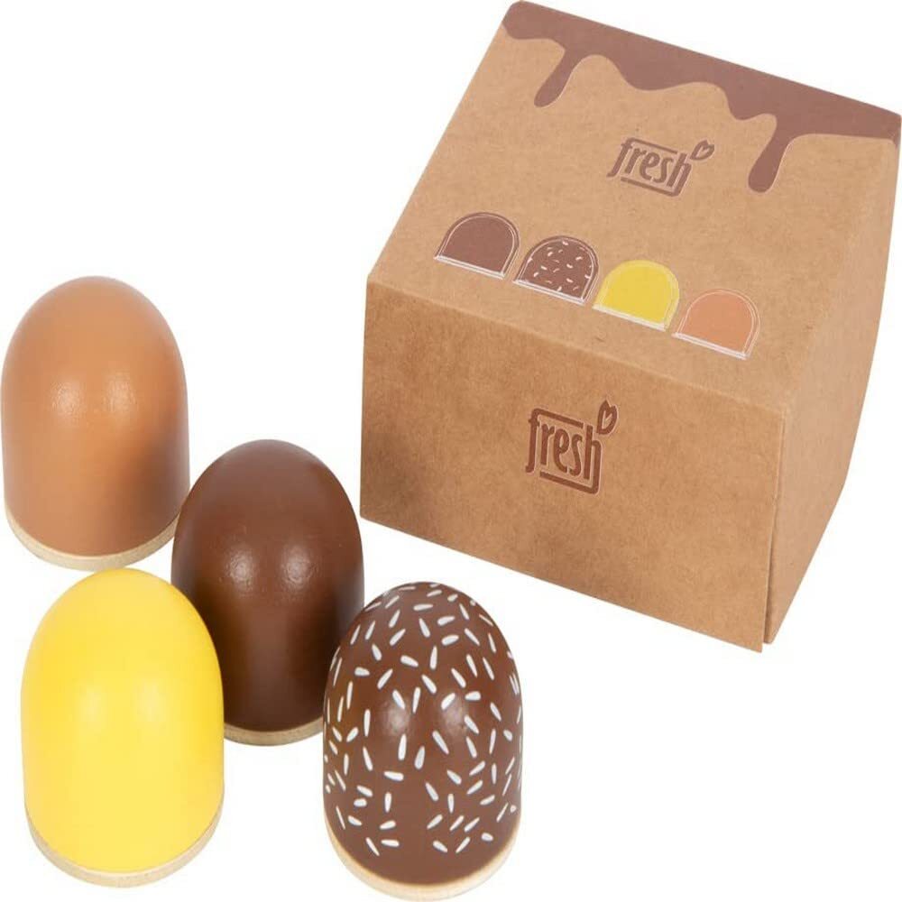 small foot Wooden Chocolate Marshmallows "fresh", play store & kitchen accessory