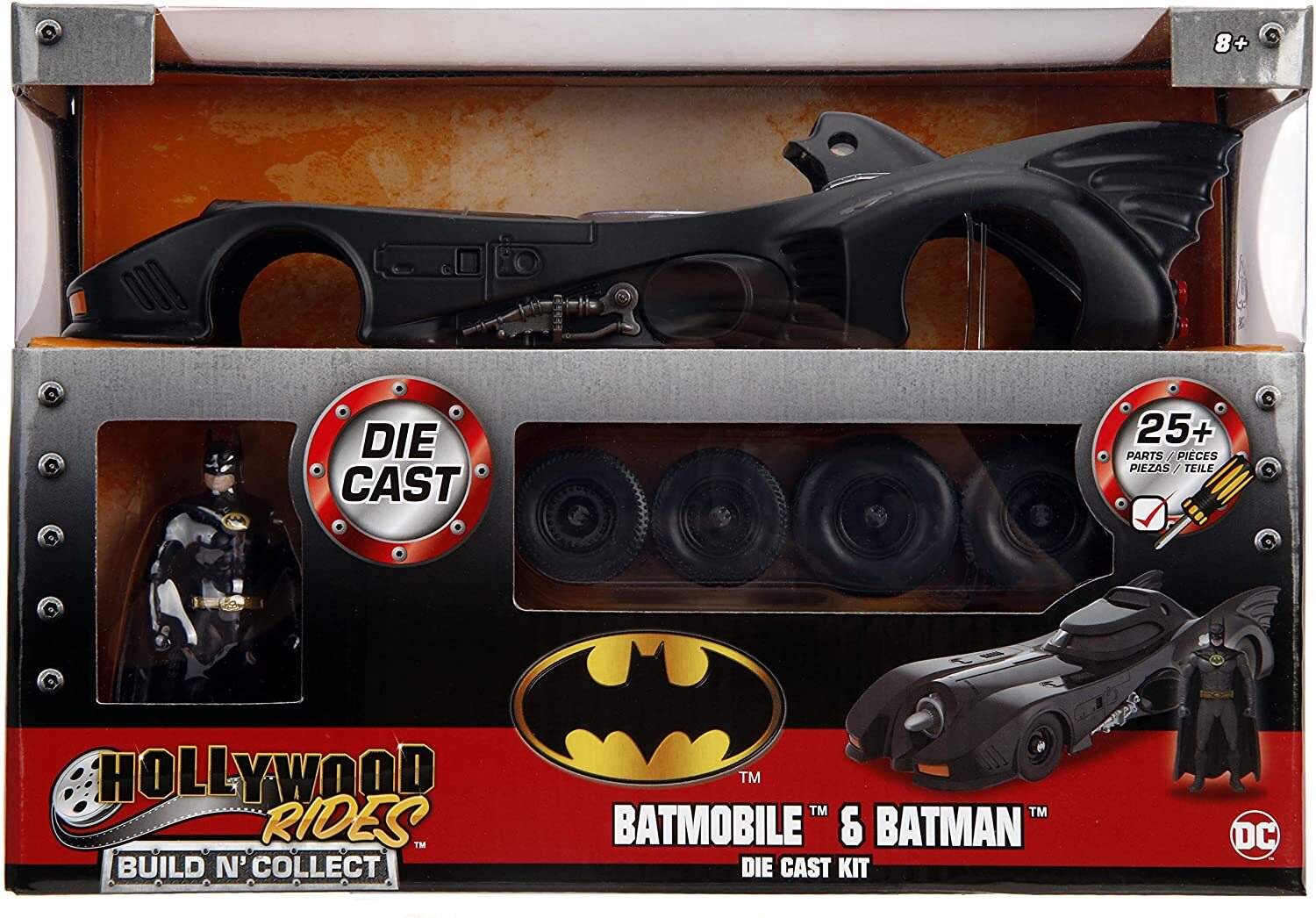 JADA TOYS - BATMOBILE Kit auto con BATMAN 1989 - 1/24 - JAD30874