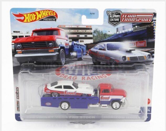 MATTEL HOT WHEELS GRK63-FLF56 TRUCK - HORIZON RAMP TRUCK HAULER CAR TRANSPORTER