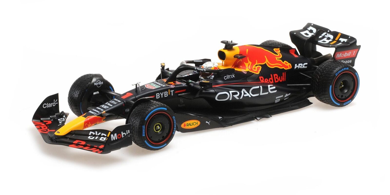 1:18 MINICHAMPS Red Bull Rb18 Verstappen Monaco Gp Rain Tyres F1 2022 110220701