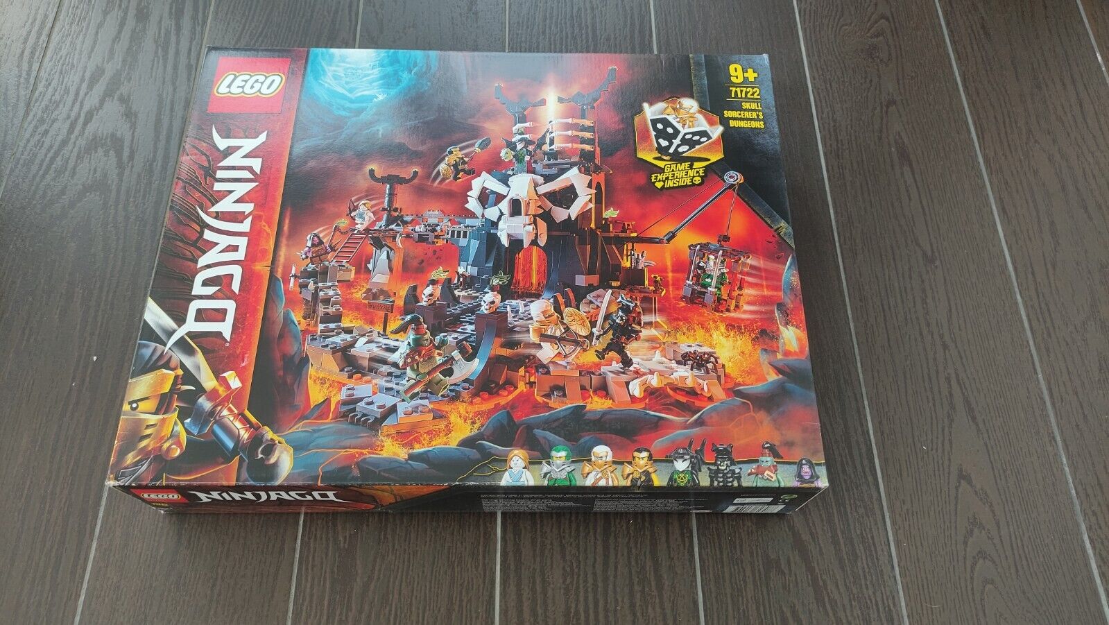 LEGO 71722 Skull Sorcerer’s Dungeons Ninjago Damaged Box