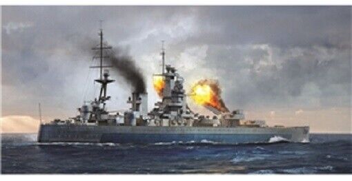 Trumpeter 06717 Hms Nelson 1944 Corazzata Plastica Kit 1/700 Scala - T48