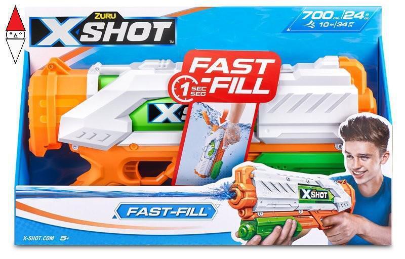 GIOCO ESTIVO ZURU X-SHOT WATER FAST FILL BLASTER MEDIUM