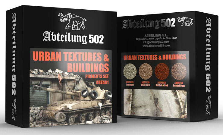 Urban Textures E Buildings - Pigments Set ABT401 ABTEILUNG 502