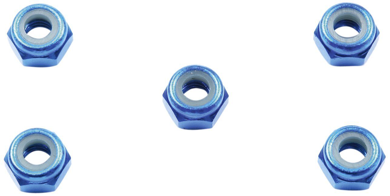 TAMIYA 300054080 – Alluminio Lock Nut, 4 mm
