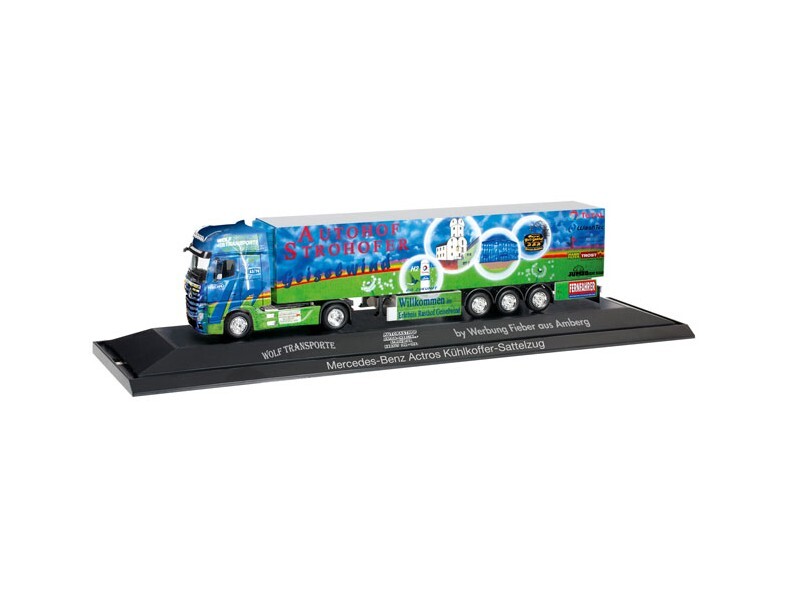 Herpa 1/87 Mercedes-Benz Actros "Autohof Geiselwind" Modellino