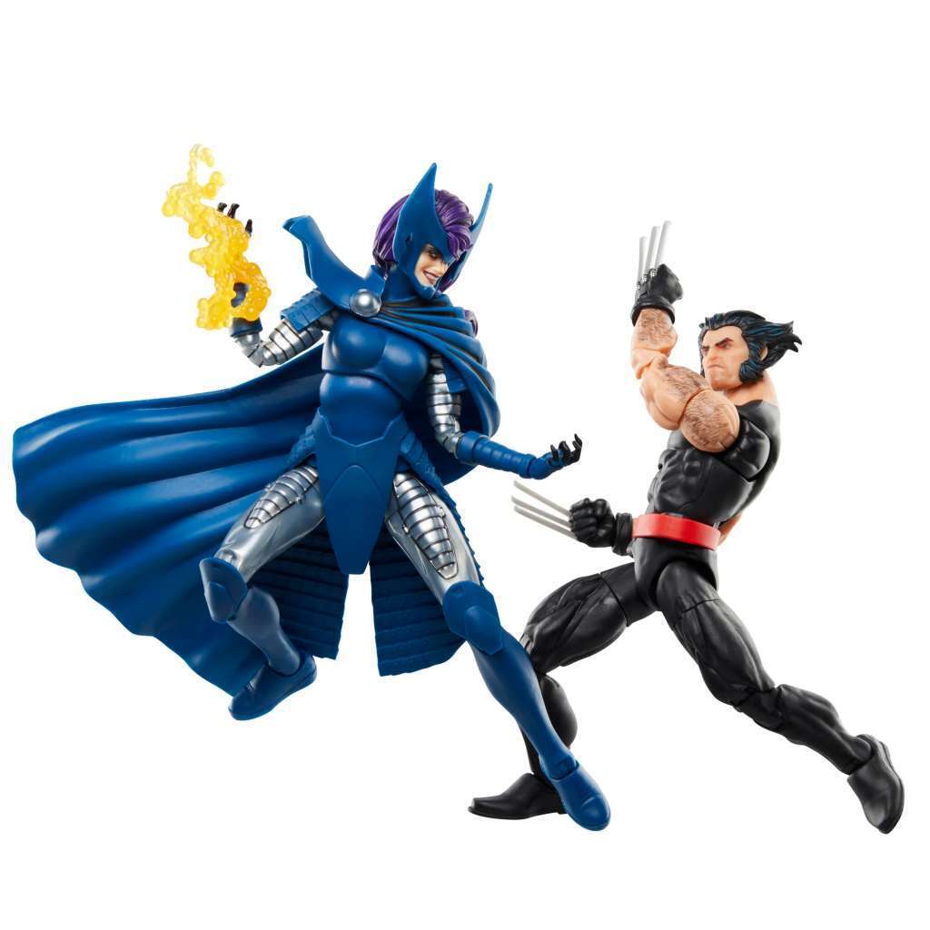 Wolverine And Psylocke Marvel Legends Action Figure HASBRO