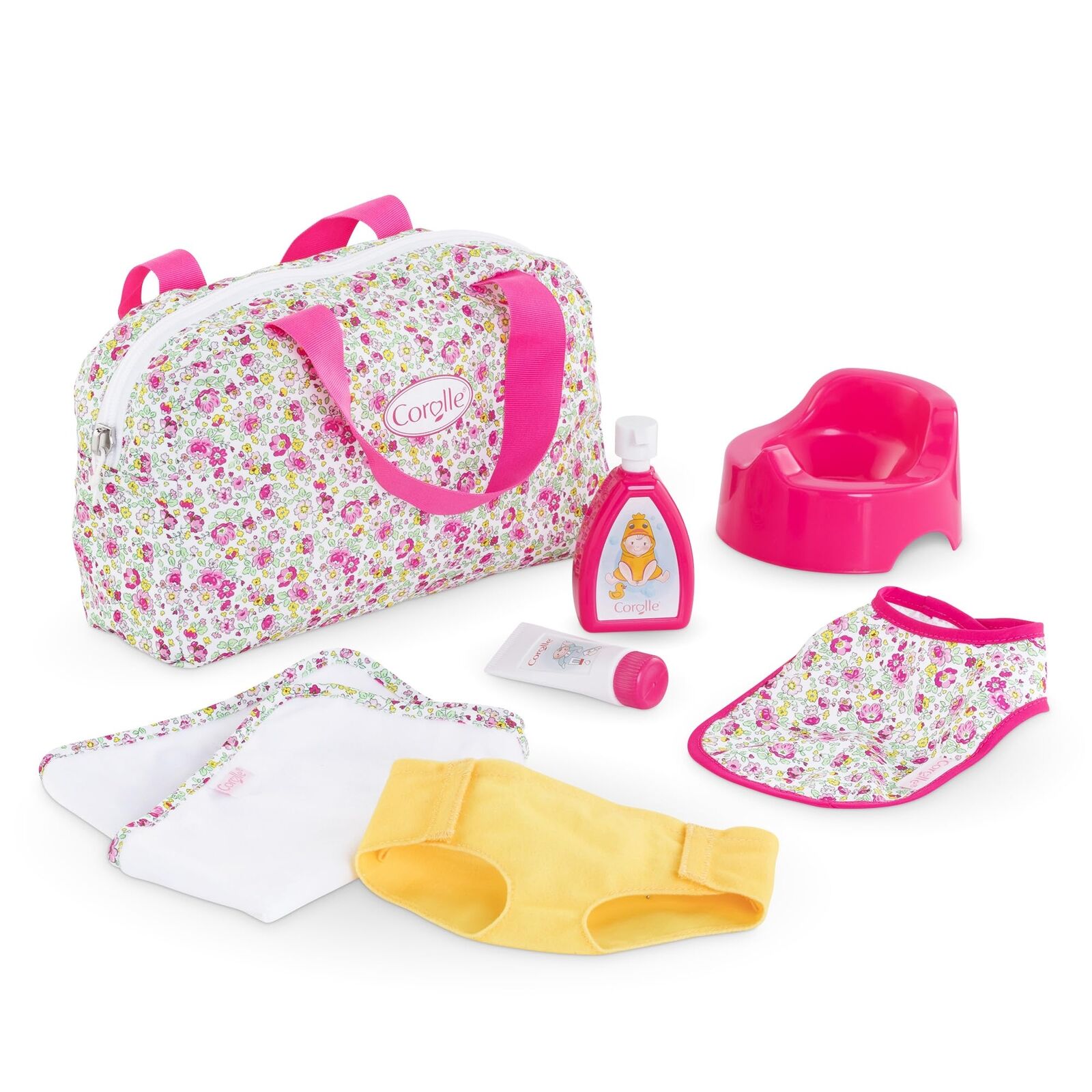 Corolle - 9000141540 Baby Changing Accessories Set with 7 Accessories for 36 cm