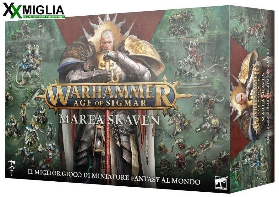 WARHAMMER AGE OF SIGMAR SKAVENTIDE/MAREA SKAVEN Italiano