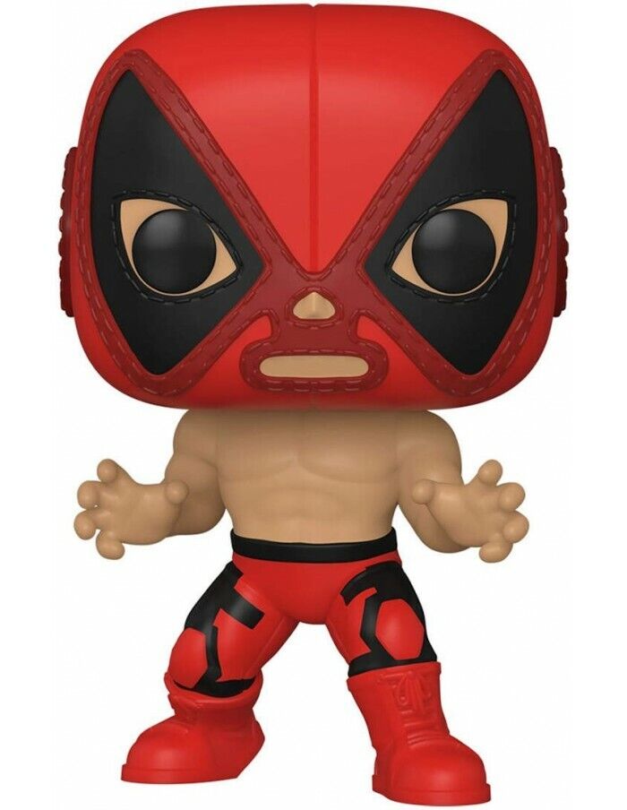 FUNKO POP MARVEL LUCHA LIBRE DEADPOOL VINYL FIGURE NEW!
